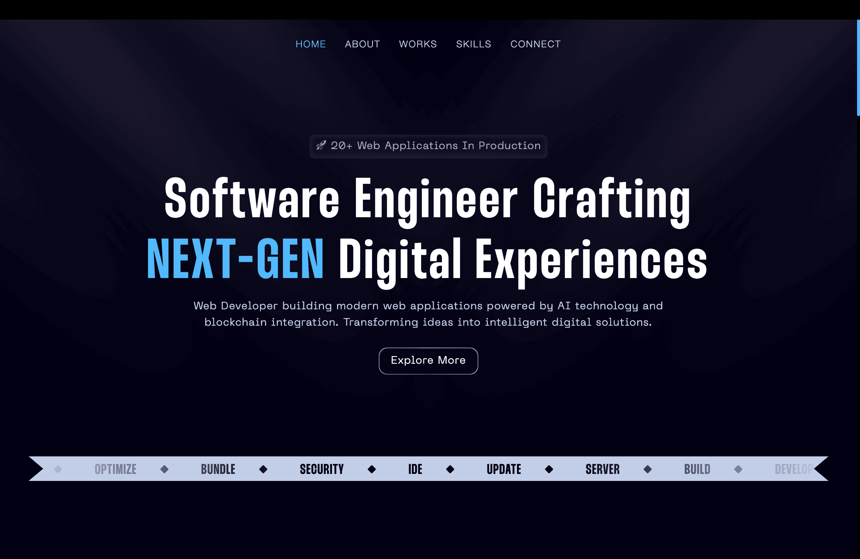 Old Personal Portfolio