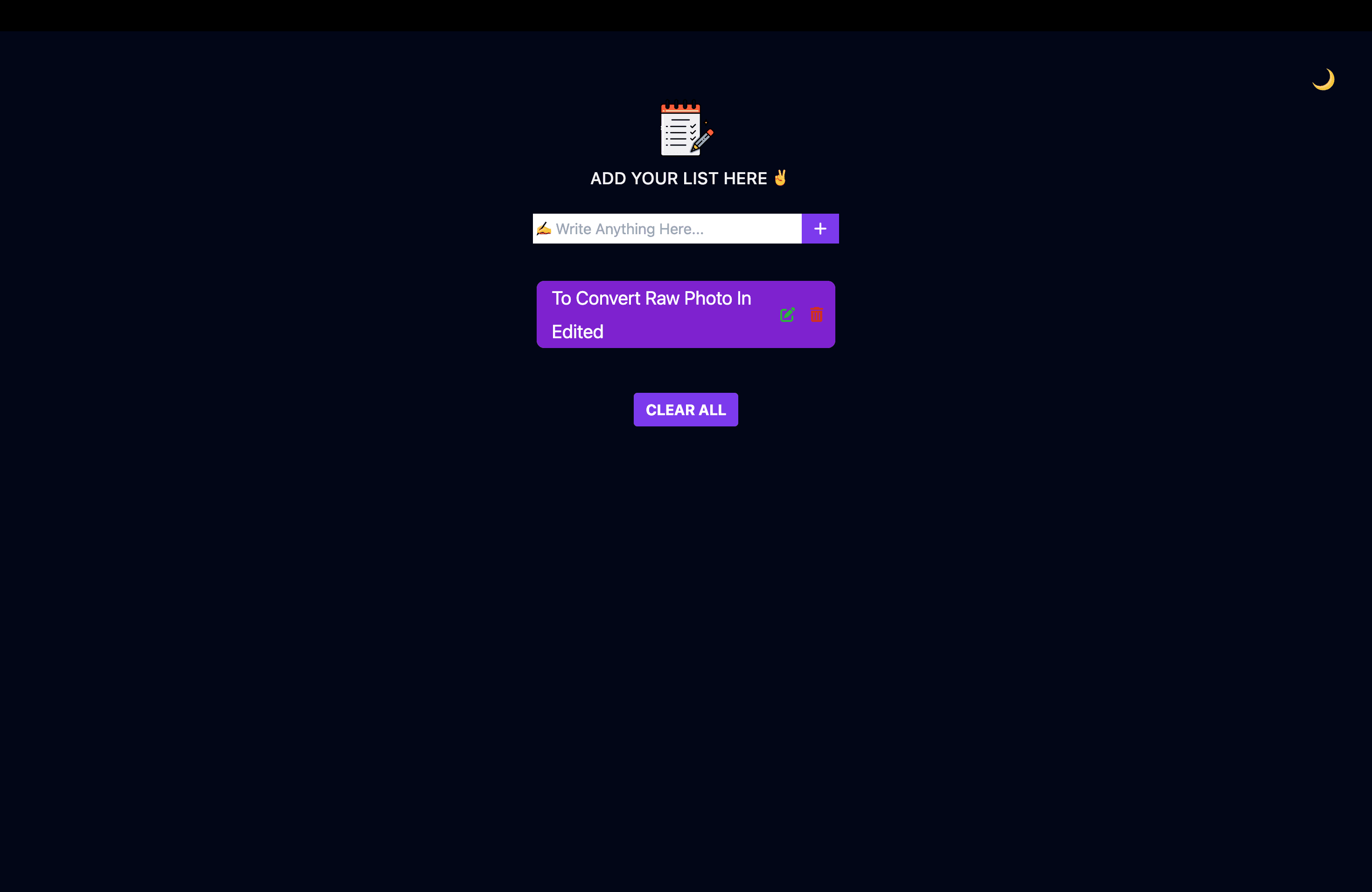 Todo App : Manage Your Tasks